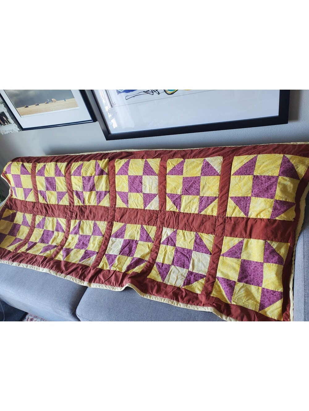 Vintage Quilt Bed Runner